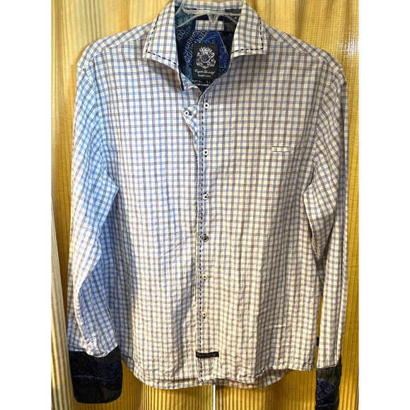 ENGLISH LAUNDRY Christopher Wicks Long Sleeve Shirt Sz XL Men's Embroidered - Picture 1 of 10